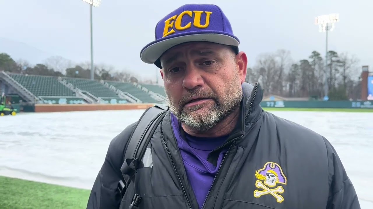 ECU Baseball Coach Cliff Godwin on game three of the UNC series ending in a tie