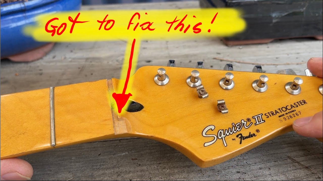 Fender Stratocaster Neck Repair!