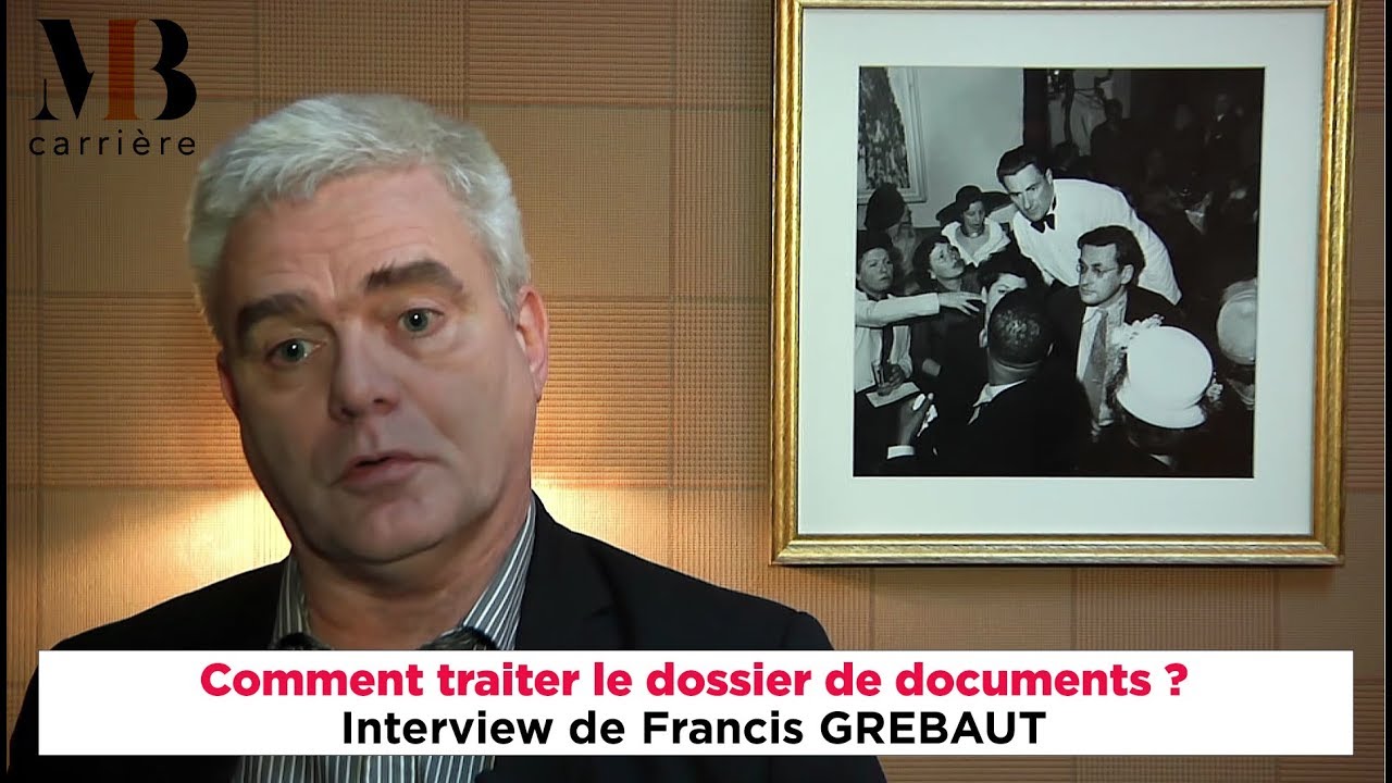 Rapport avec propositions : Comment traiter le dossier de documents ?
