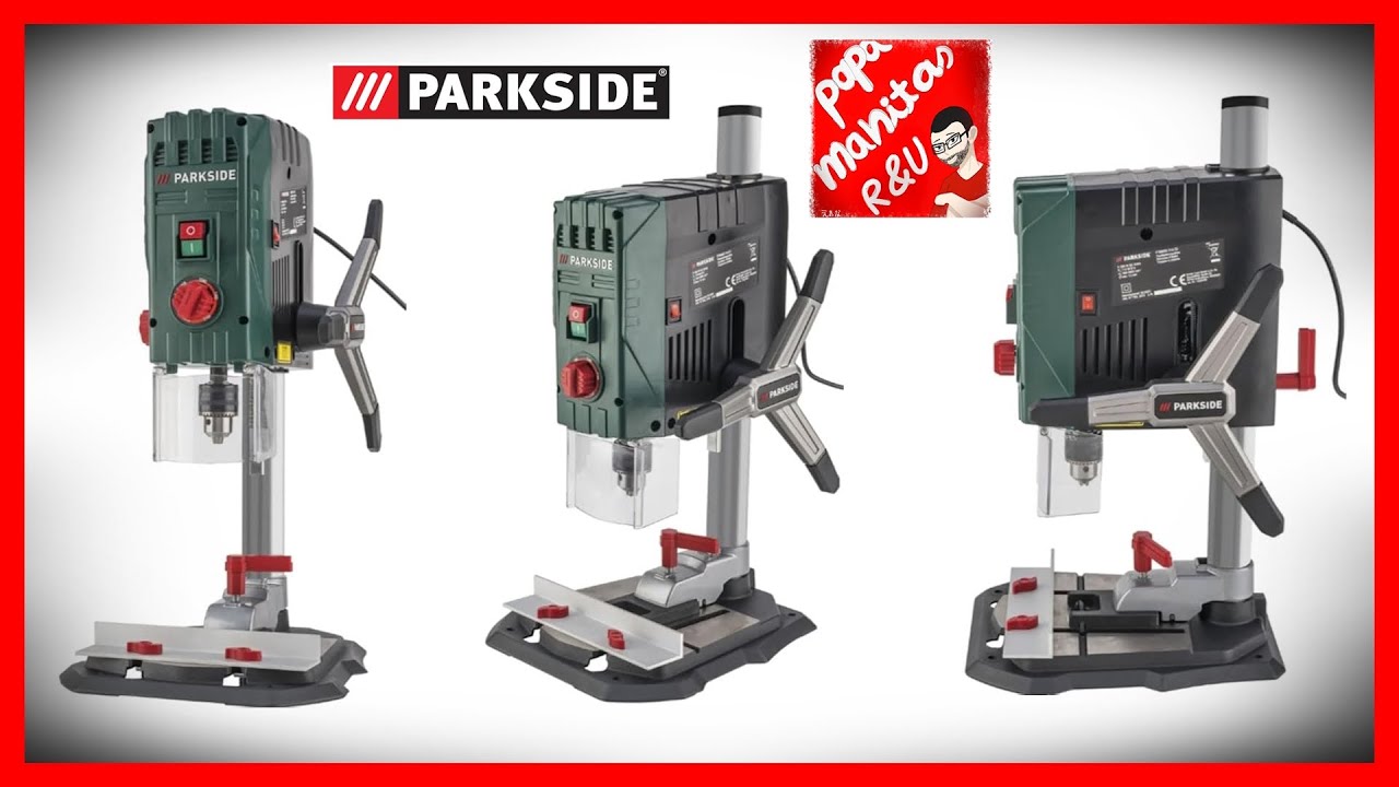 Taladro de banco PARKSIDE  /// Más de lo que parece !!!