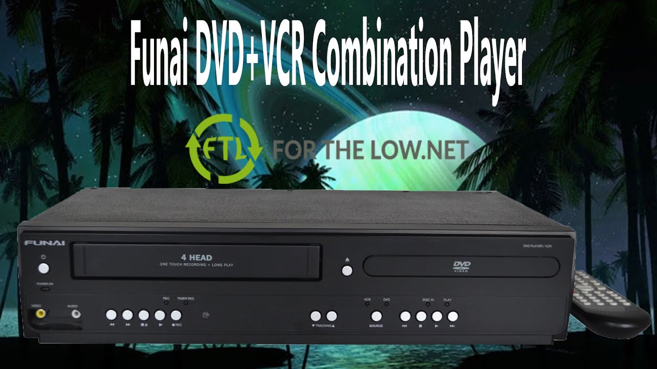 Демонстрация продукта Funai DVD-плеер VHS Recorder Combo DV220FX4