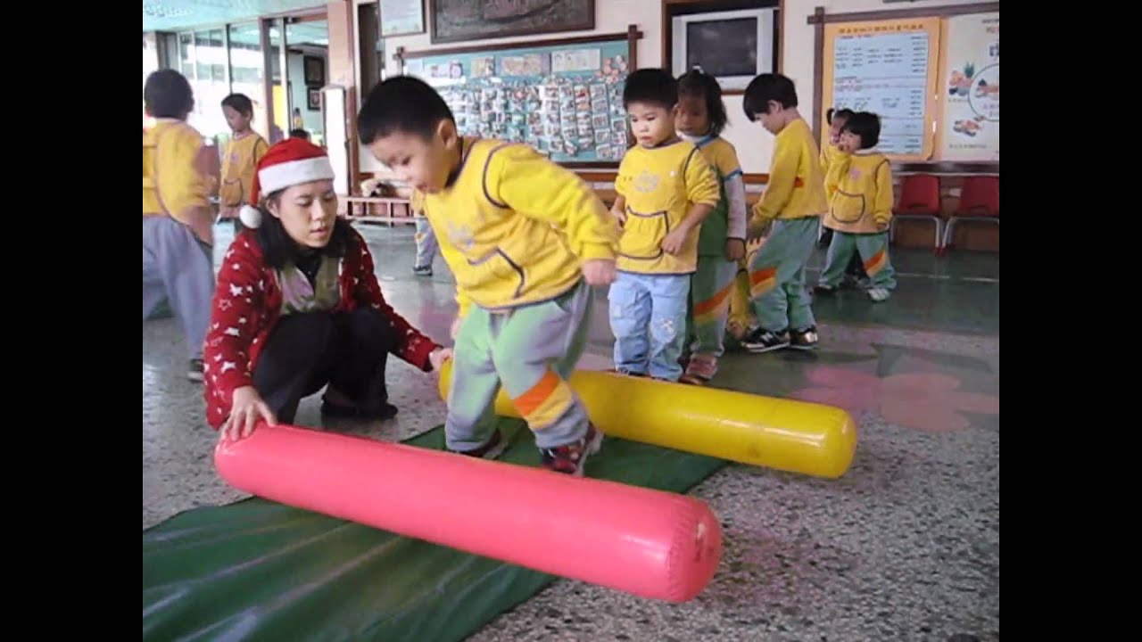 台南市仁和幼稚園12/10體能課(小小飛毛腿二)~小班paer1