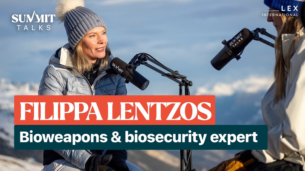 Bioweapons: the threat is real, the safeguards are crumbling. Summit Talks with Filippa Lentzos