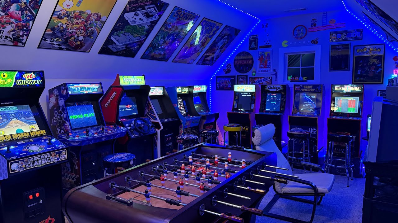 2025 Arcade & Game Room Tour!