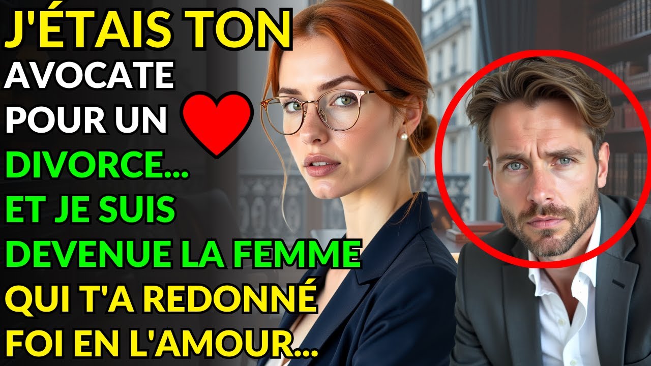 J'ÉTAIS TON AVOCATE POUR UN DIVORCE... ET JE SUIS DEVENUE LA FEMME QUI T'A REDONNÉ FOI EN L'AMOUR
