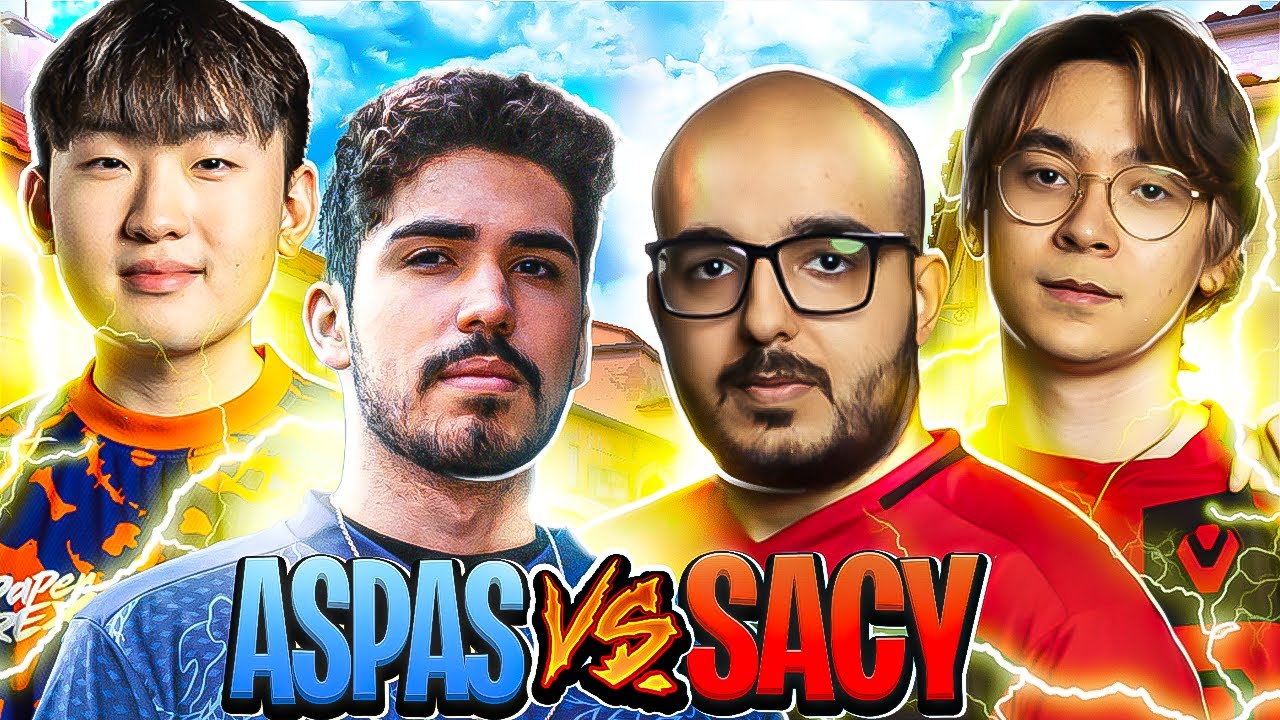 Aspas e JINGG caem contra SACY e TENZ na RANKED COREANA e o inacreditavel aconteceu!