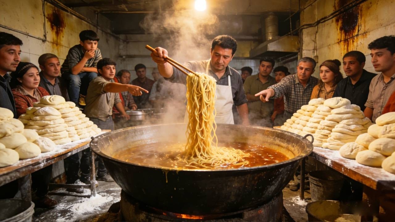 陕西大哥卖传奇早餐！800斤大锅日销千碗，3元熟客价日入五六千【小食光光】