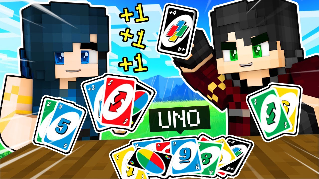 Постарайтесь не БЕСИТЬ в Minecraft UNO!