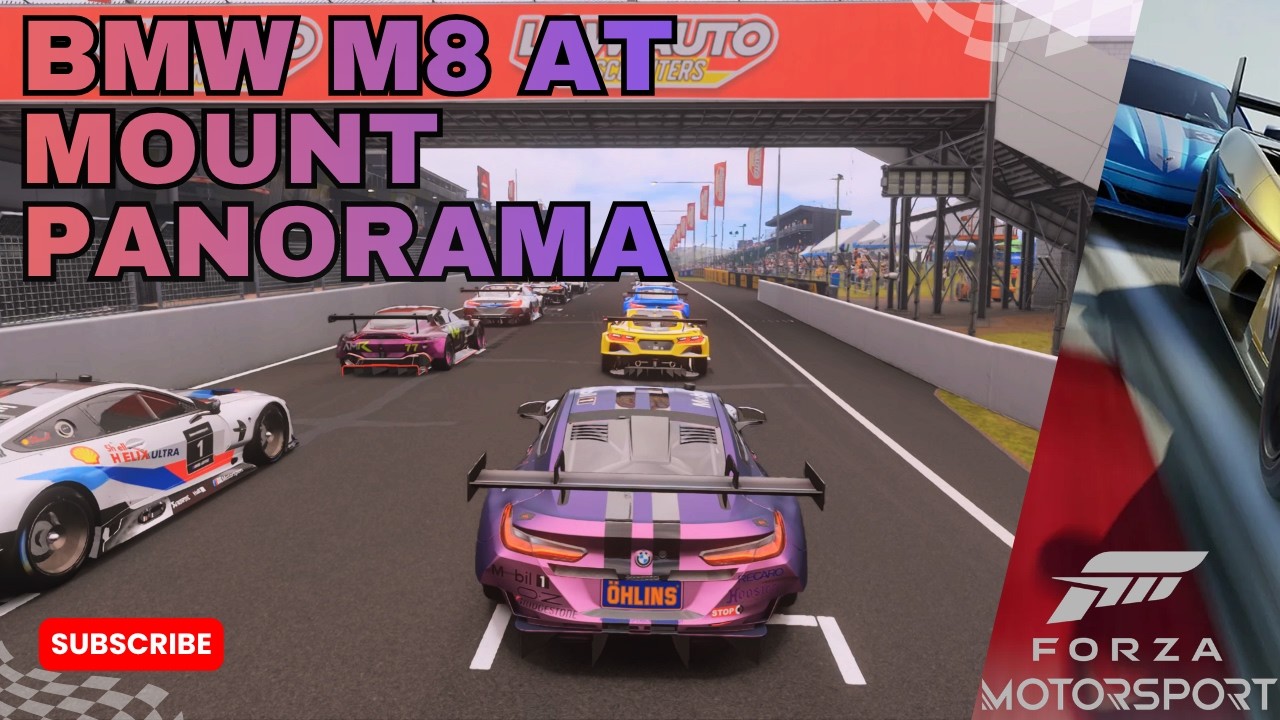 BMW M8 at Mount Panorama Circuit. - Forza Motorsport