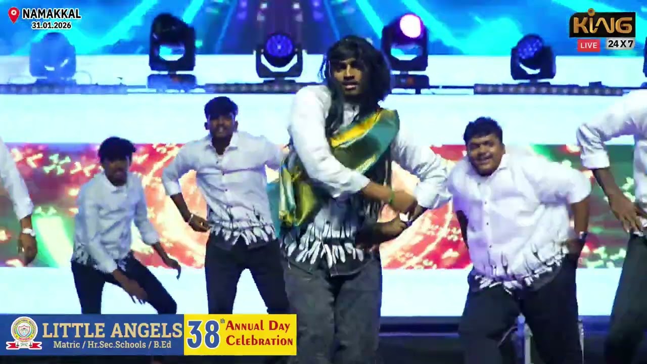 Mixing Song | 12th Boys | Mass Dance Performance | Little Angels Educational Institutions