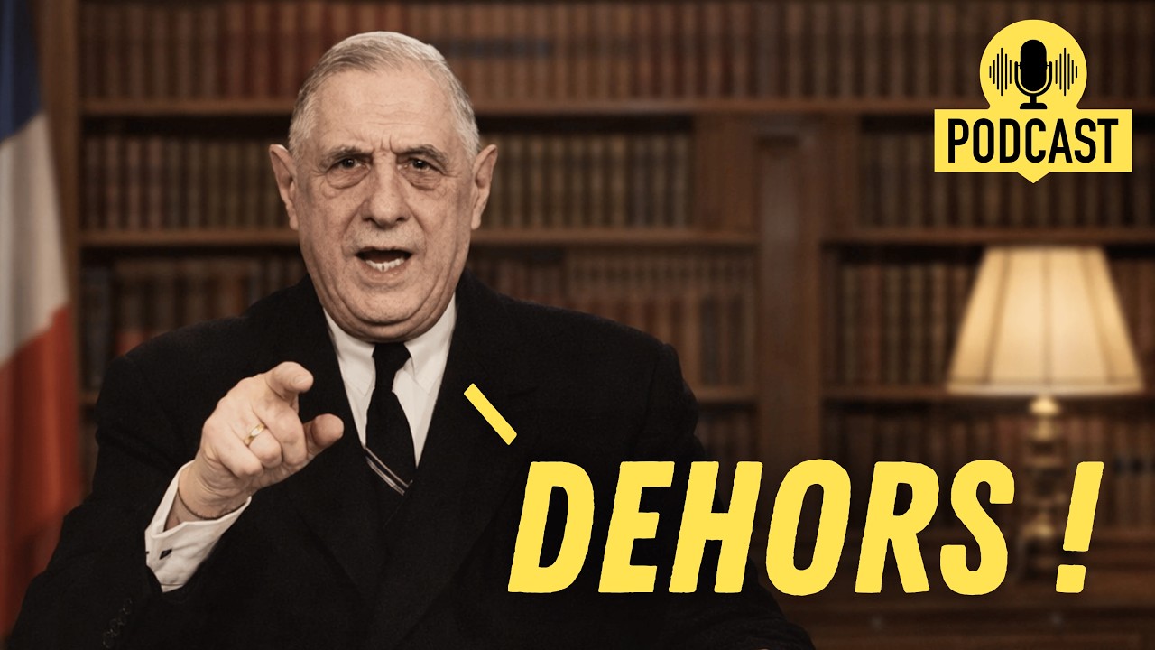 1966 : Quand De Gaulle a imposé aux États-Unis de quitter la France (et vite) !