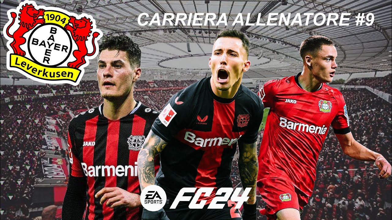SQUADRA MEDIOCRE🤬 + QUARTI DI FINALE UEL - Carriera Allenatore Bayer Leverkusen #9 - FC 24