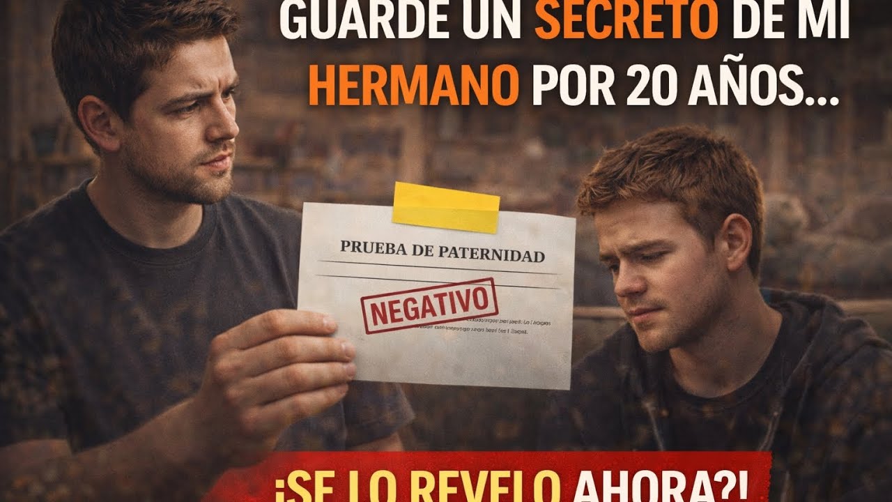 Siempre supe que mi hermano no era hijo de mi papá… y nunca dije nada