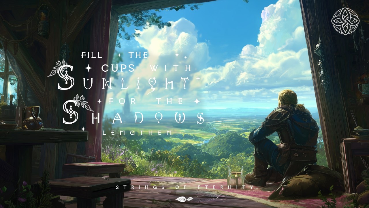 Fill the Cups with Sunlight | Fantasy Celtic Ambience | Relaxing Music [No Ads]