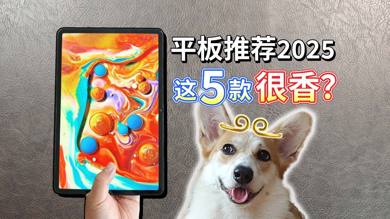 【平板推荐2025】这5款性价比高，你会选哪个？