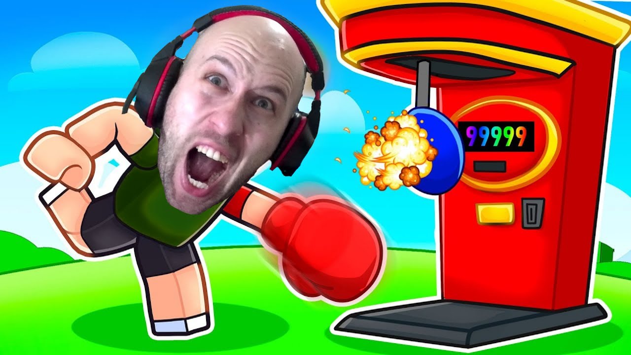 שברתי את המכונת אגרוף ברובלוקס ! | Arcade Punch Simulator