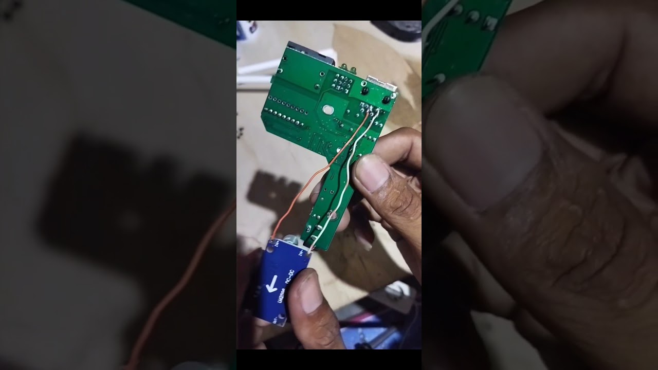 Modif poe router dan htb converter dengan stepdown