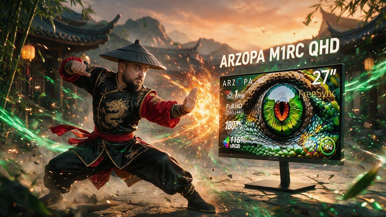 VENDE MUITO! PRESTA? ARZOPA M1RC QHD 180HZ 27