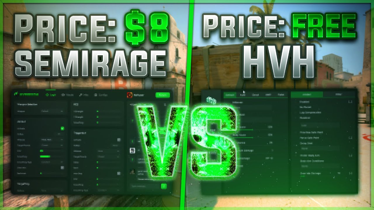 Бесплатный чит для HVH против платного для Semirage... Кто победит?