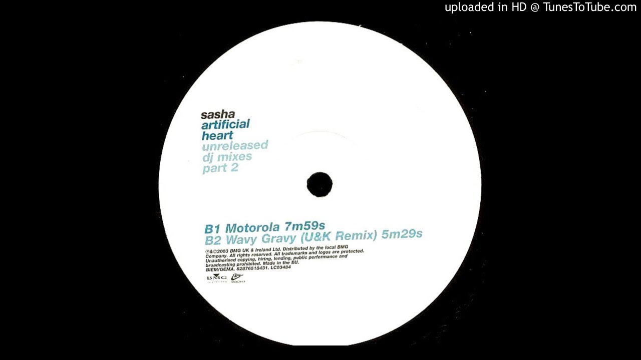 Sasha - Wavy Gravy (U&K Unreleased Remix)