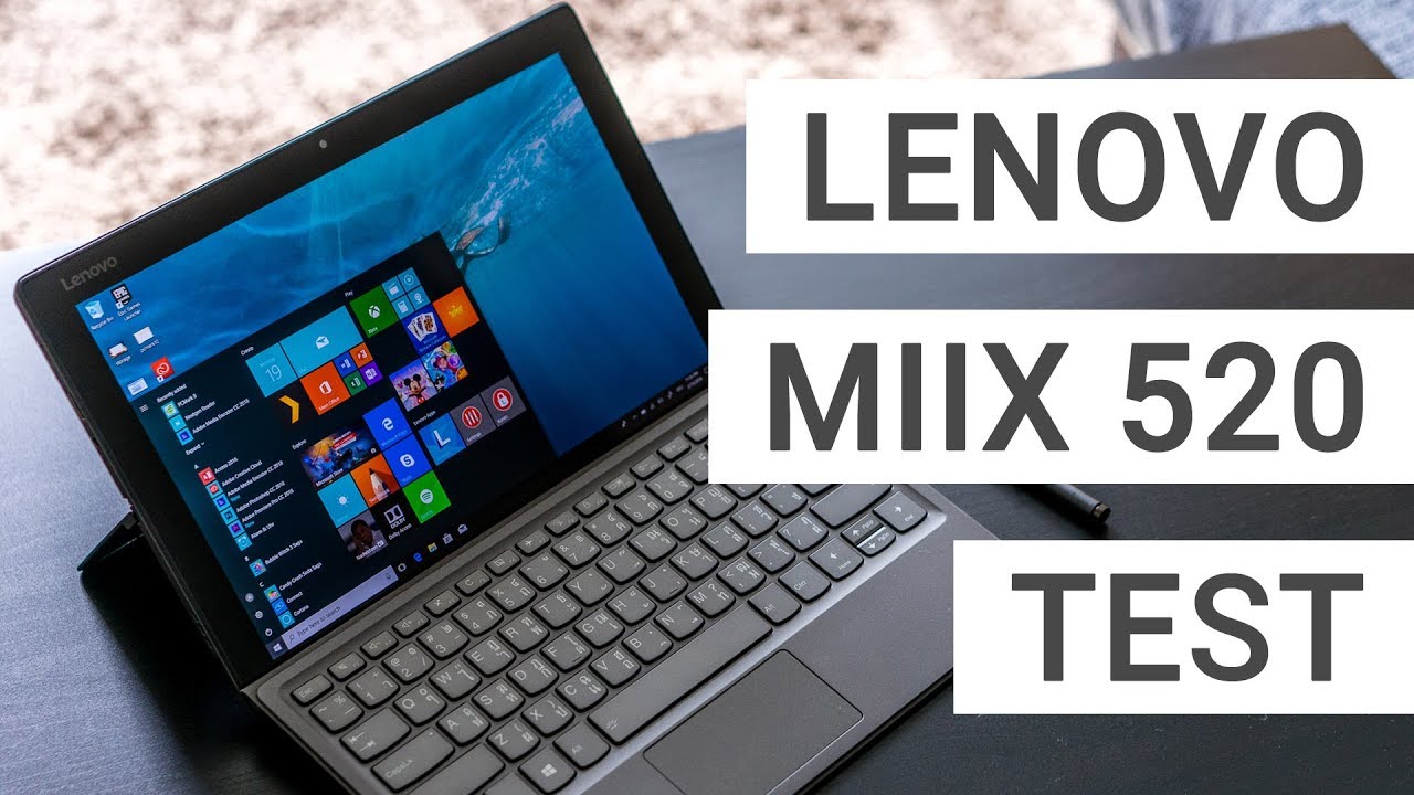 Lenovo MIIX 520 Test: Schneller als das Surface Pro? | Deutsch