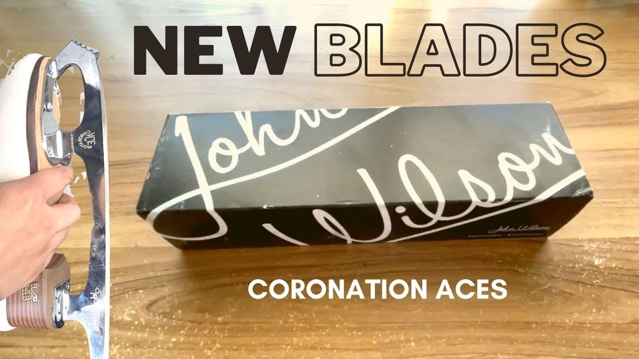 NEW BLADES! // Coronation Ace Unboxing & Attachment! | Adult Figure Skating Journey