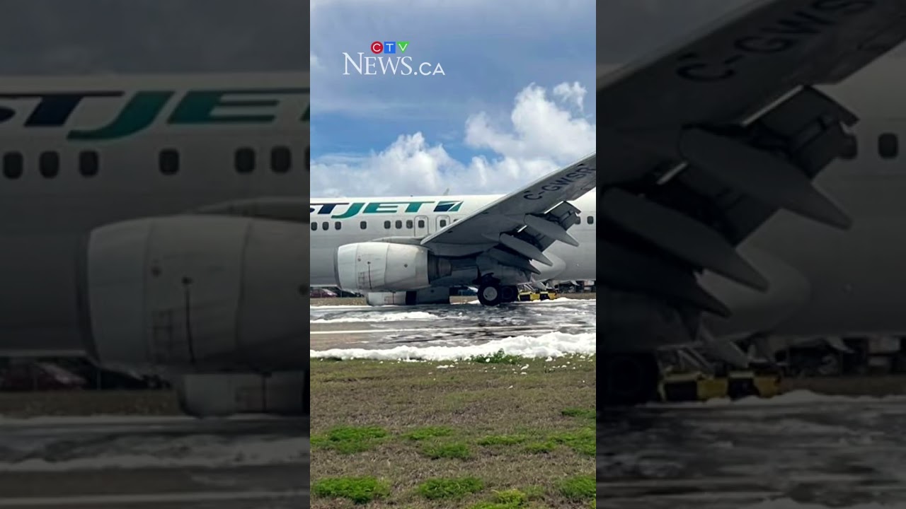 WestJet flight from Toronto makes hard landing in Sint Maarten