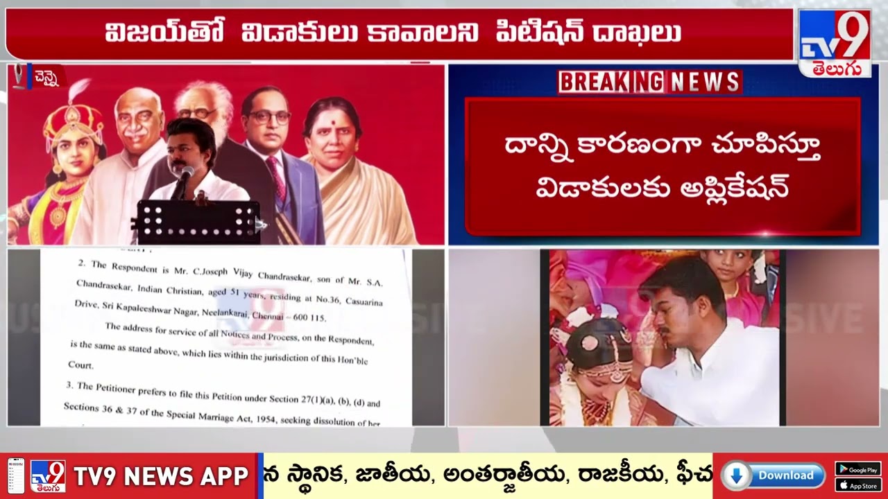 Trisha Slams BJP Nagendran's Statement : విజయ్‌తో రిలేషన్ కామెంట్స్‌పై గతంలోనే త్రిష సీరియస్ - TV9