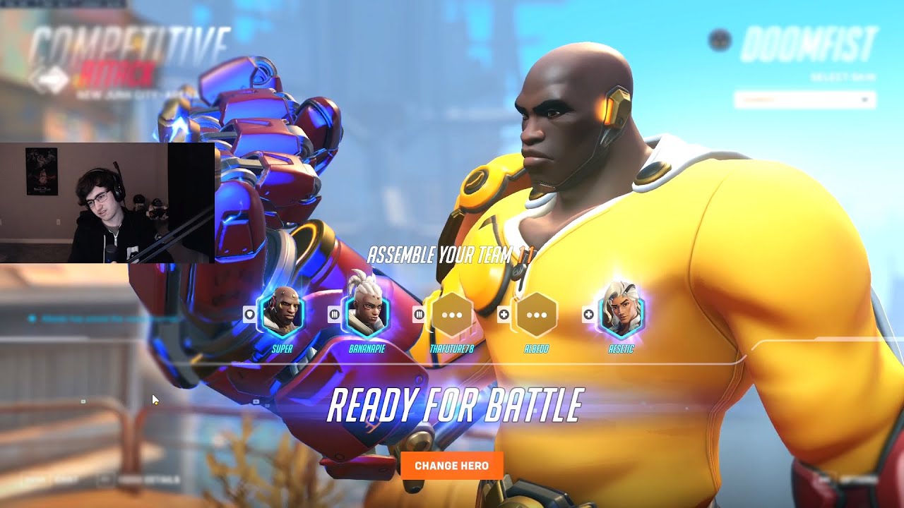 SUPER SHOWS HIS DOOMFIST SKILL! OVERWATCH 2 SEASON 8 TOP 500