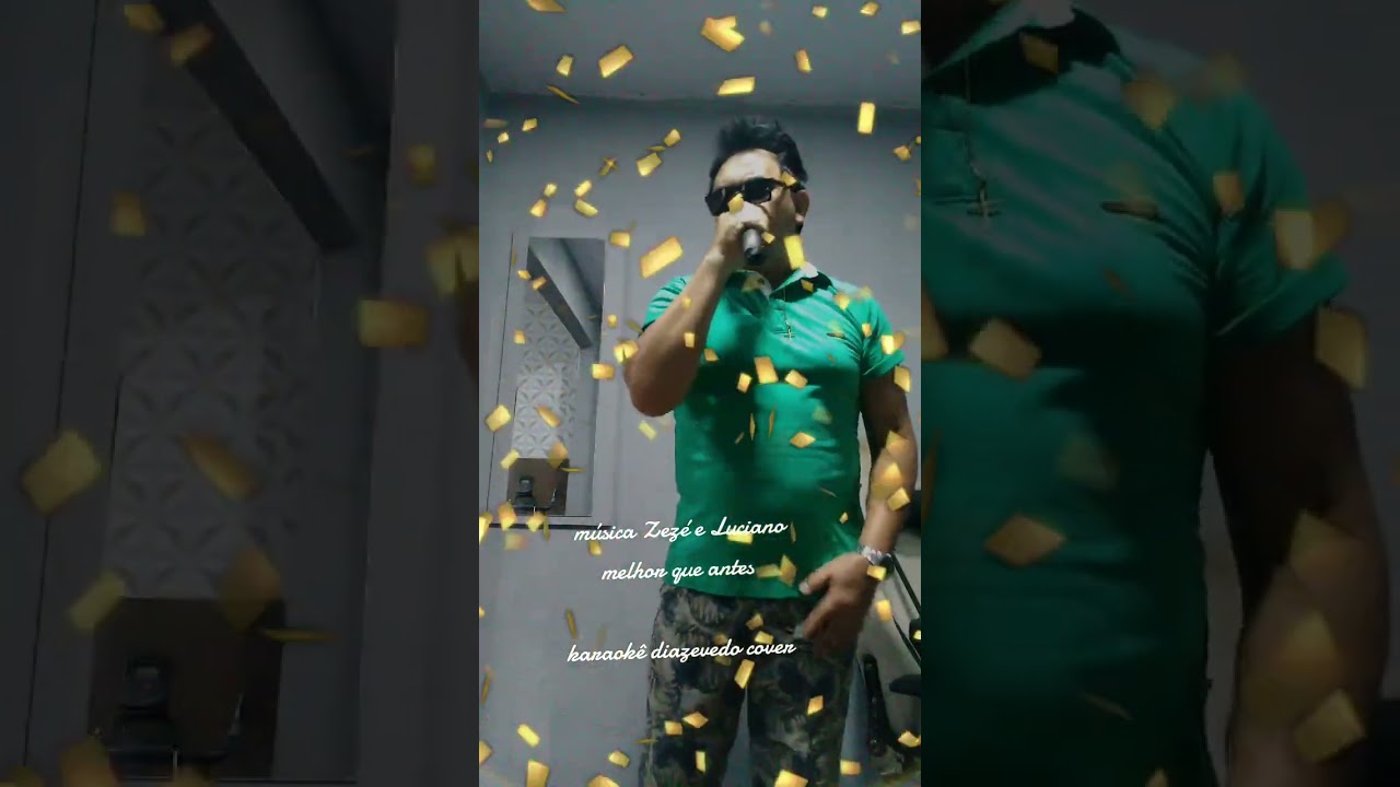 (Diazevedo cover karaokê.)(melhor que antes)