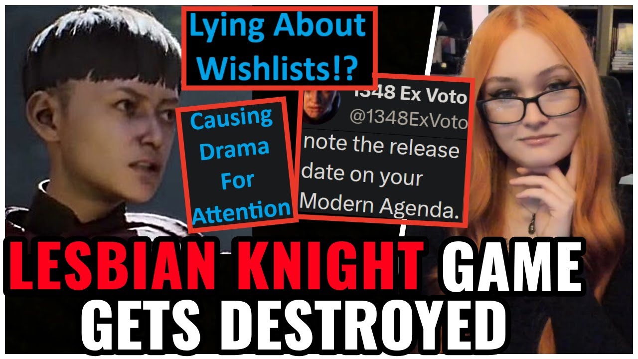 Lesbian Knight Game 1348 Ex Voto WRECKED For Attacking Knight's Path Devs, LIES About Wishlists!?