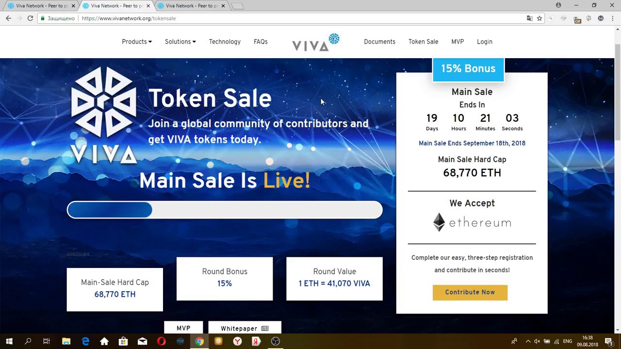 Viva Network ICO Обзор
