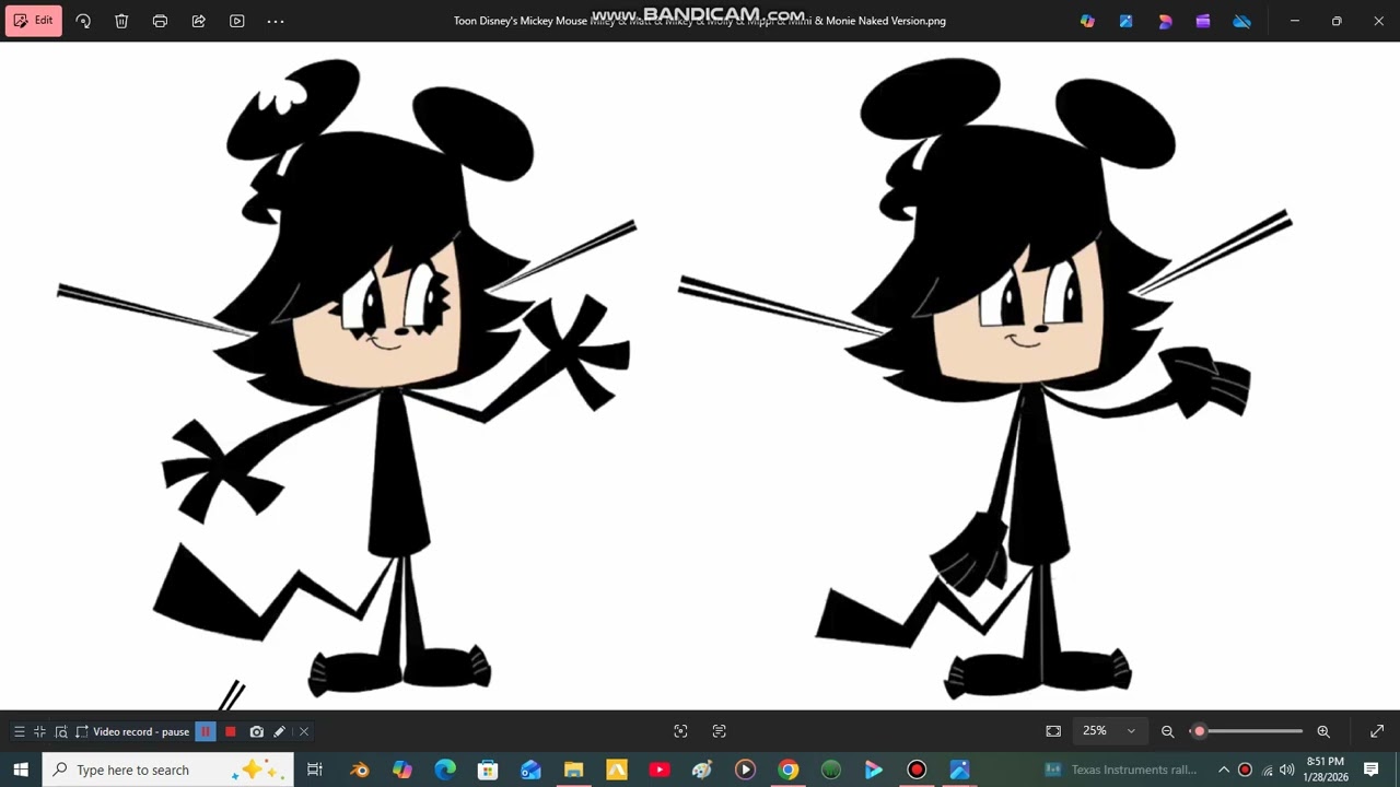 Toon Disney's Mickey Mouse (1928) Miley & Matt (2000) Voice Clips (Naked Version)