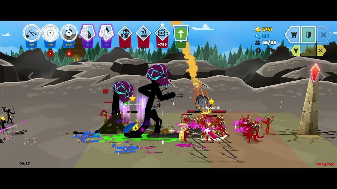 Stickwar stickman saga online War Game 20 03 2026