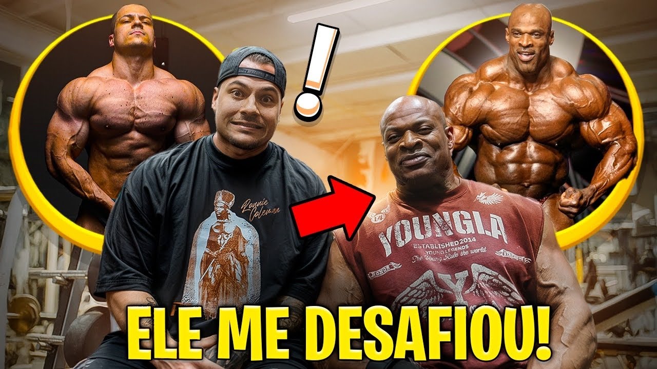 Ronnie Coleman me DESAFIOU a voltar pros PALCOS DE FISICULTURISMO! 😱