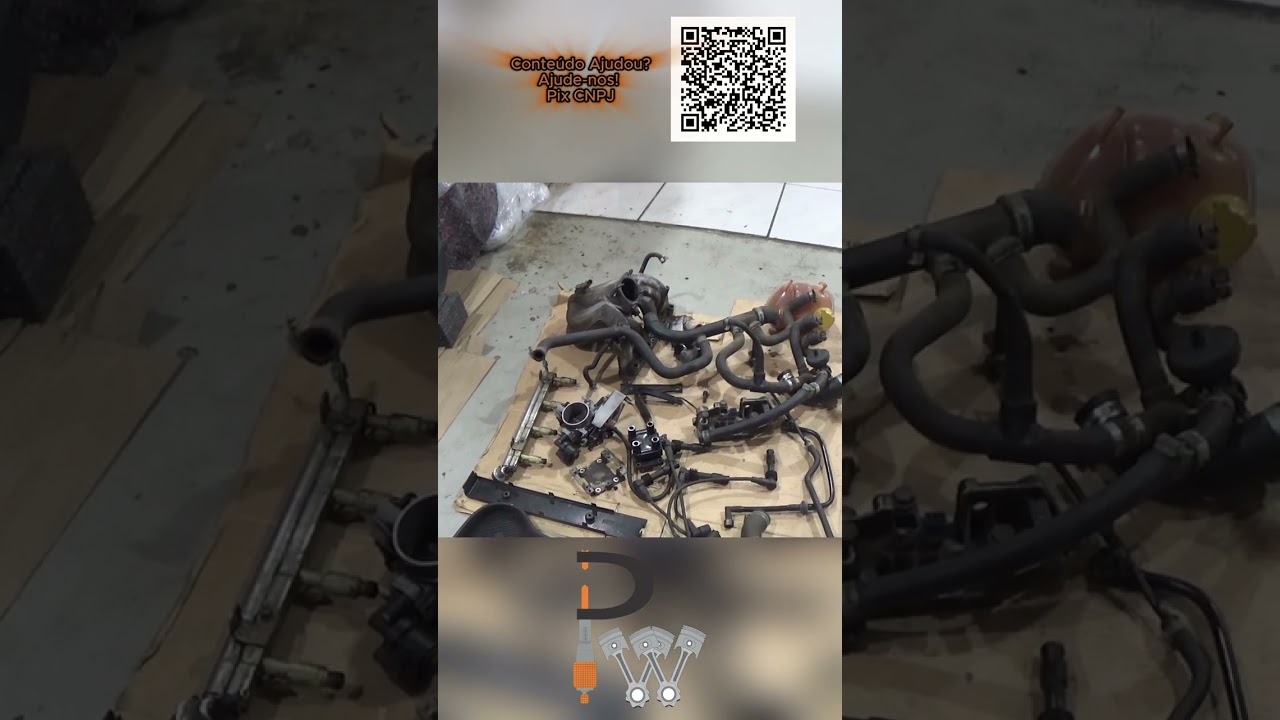 🚗 Válvula de ar quente condenada e ausência de suportes da capa da correia