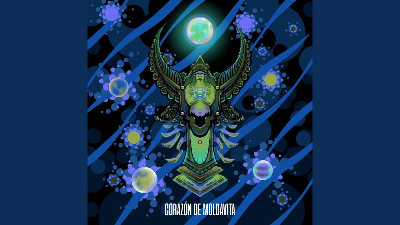 Corazón de Moldavita