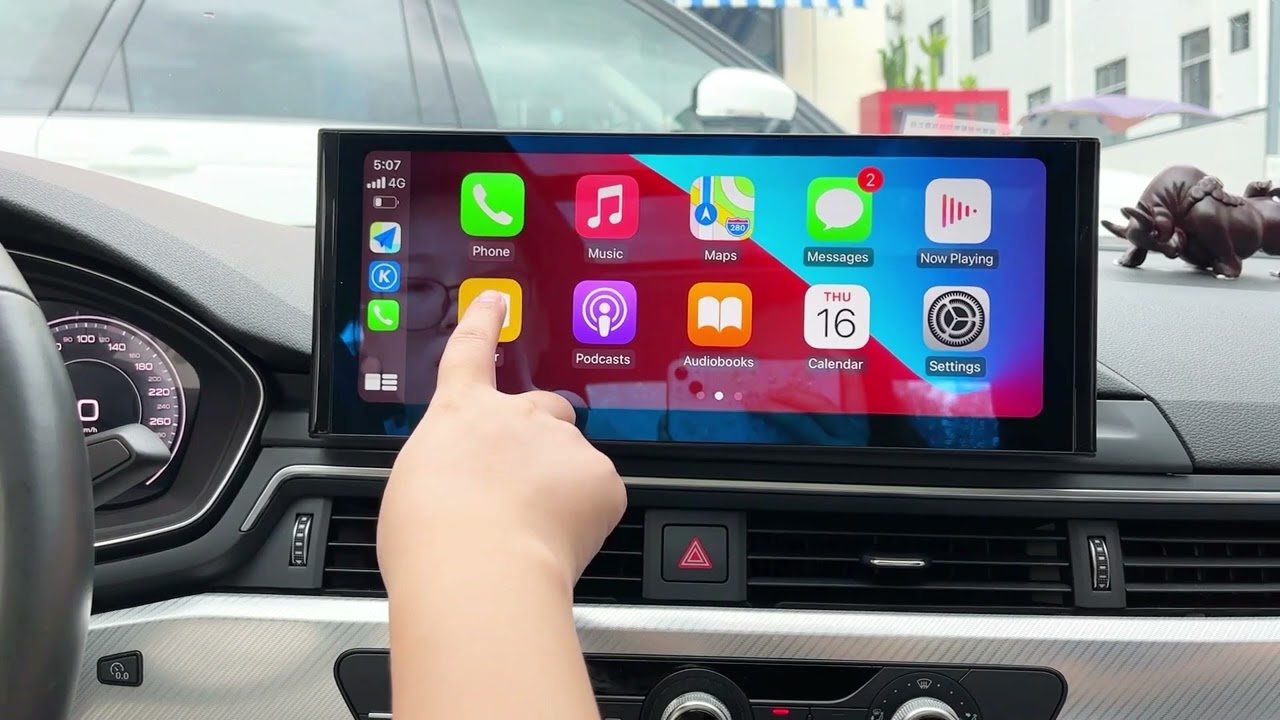 Hualingan 12.3inch Touch Screen For A4L 2017-2019 Upgrade Android11.0 8+128G Apple CarPlay  Auto