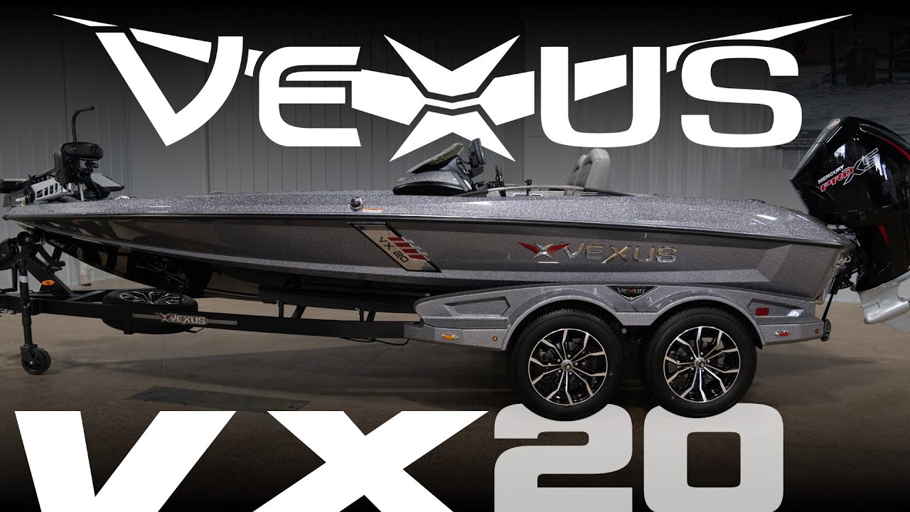 Vexus Boats VX20 Bass Boat (Steel Slate Flake)