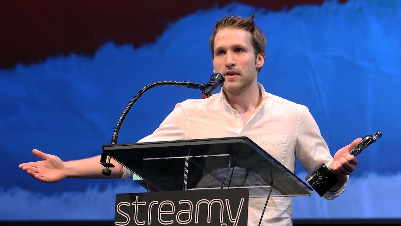 Jesse Ridgway Wins Directing for My Virtual Escape - Streamys Premiere Awards 2018