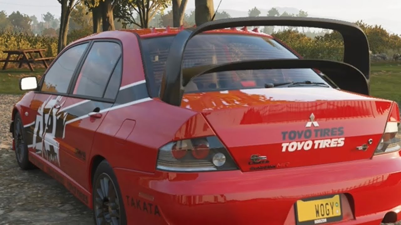 Forza horizon4 2006 mitsubishi lancer evo ix mr upgrade and tune