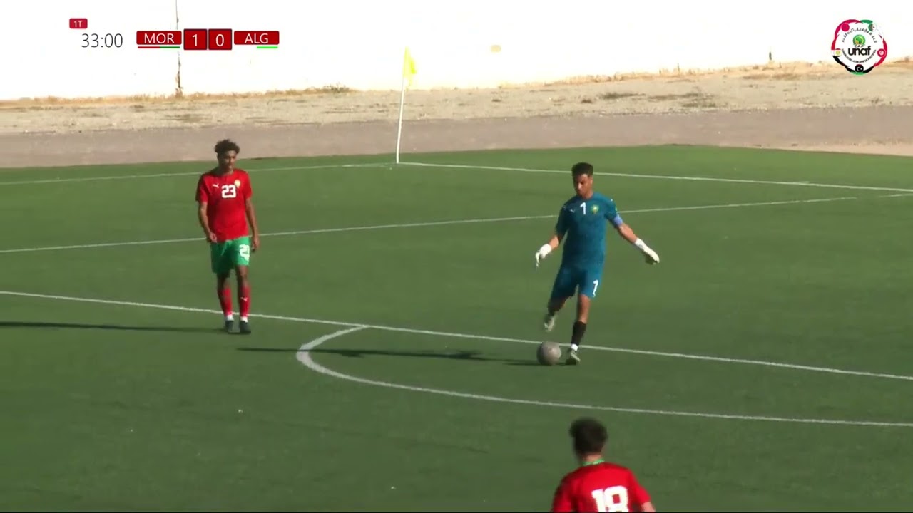 Abdelhakim El Mesbahi | Goalkeeper | Match Algeria vs Morocco UNAF Tunisia 2023