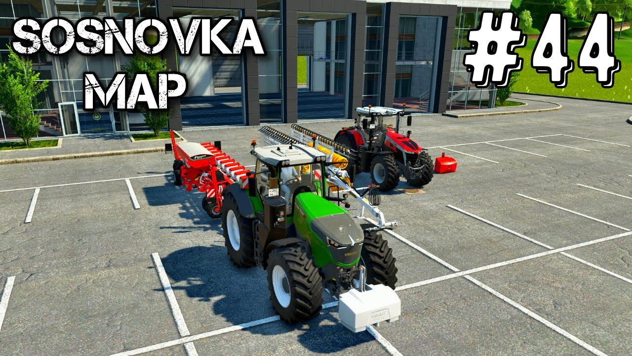 Farming Simulator 25 Карта Сосновка Таймлапс Эпизод #44 Мегаферма fs25 геймплей