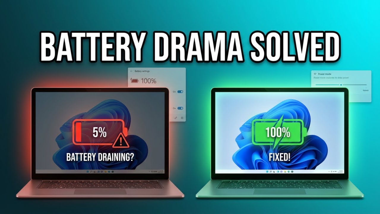 How to Maximize Laptop Battery Life on Windows 11 (REAL Fixes That Work)
