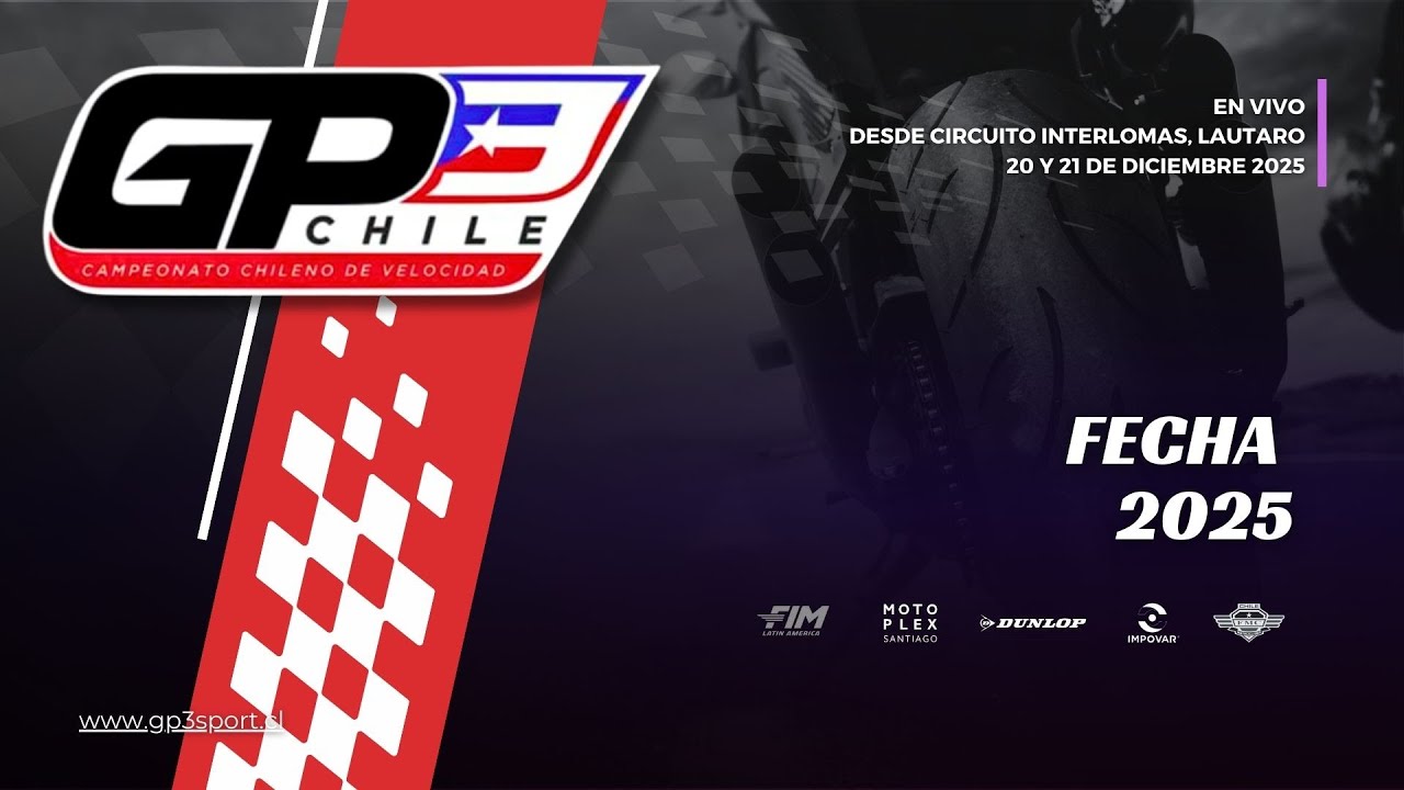 Fecha 10 GP3 Chile 2025 | Autódromo Interlomas