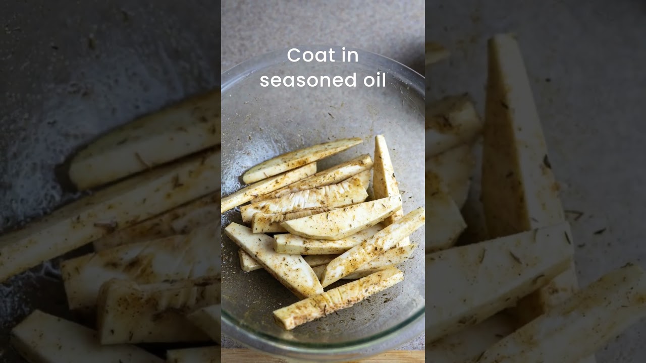 Breadfruit Fries (Air Fryer) #caribbeanfood #airfryer #easyrecipe #breadfruitfries