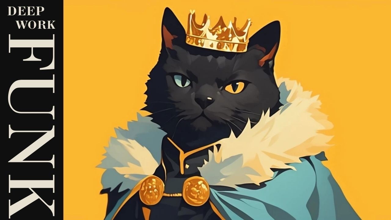 Easy Focus Flow | Lo-Fi Guitar Chillhop 🎧 | Selected by the Black Cat | Chill Focus & Deep Work