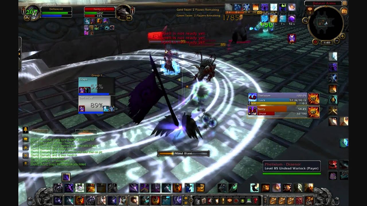 World of Warcraft Cataclysm Spriest Arena PvP