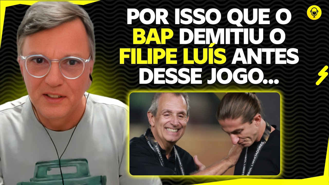 A VERDADE SOBRE A DEMISSÃO DE FILIPE LUÍS - MAURO CEZAR