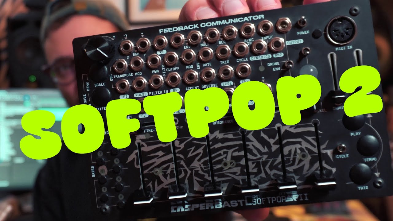 Водянистый звуковой дизайн с Softpop 2! // Экспериментальный синтезатор с обратной связью